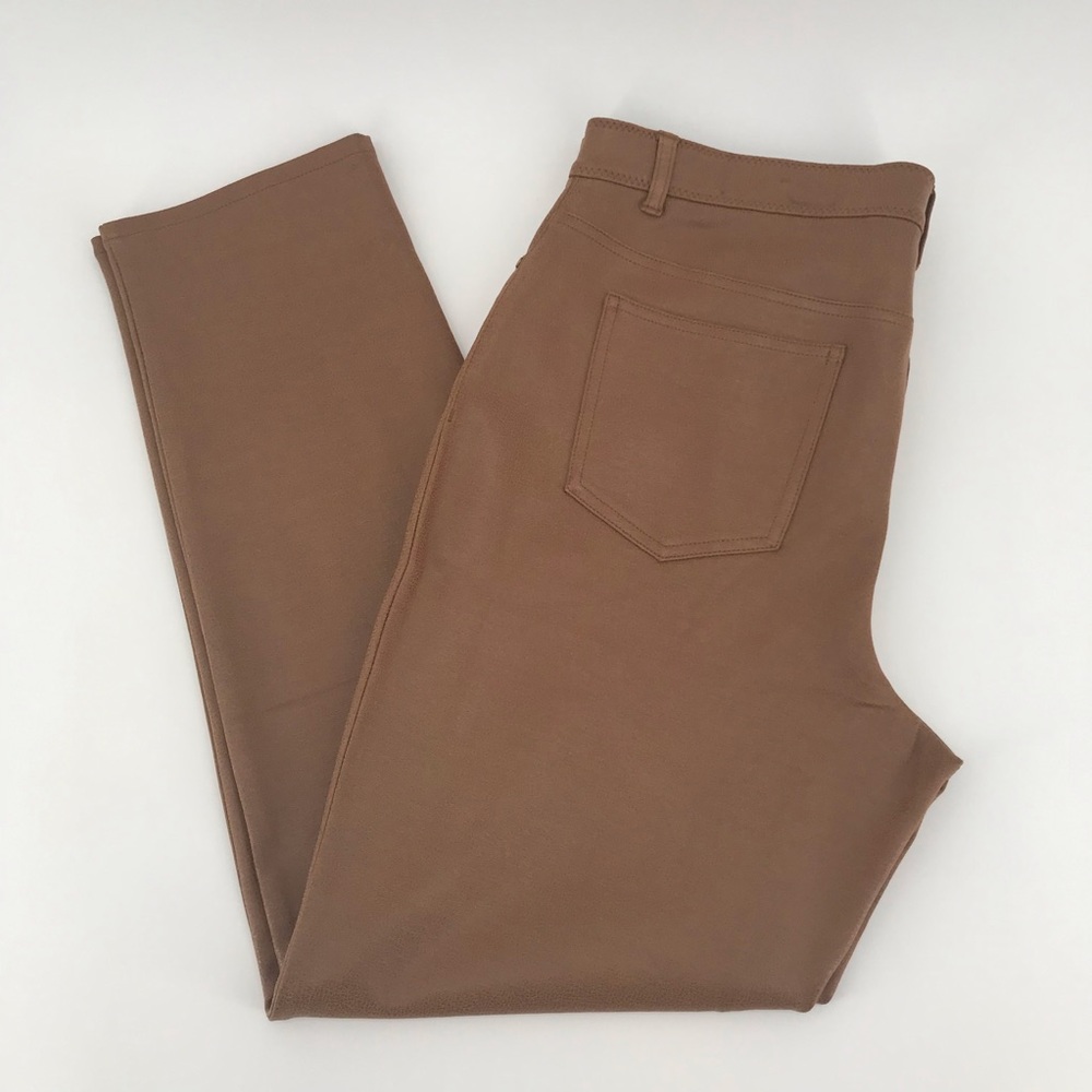 Chico’s So Slimming Vegan Leather Pants - Picture 2 of 6